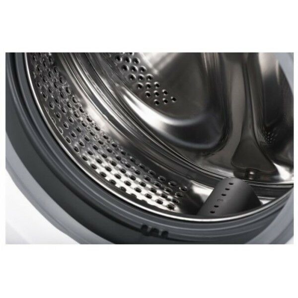 Стиральные машины: Стиральная машина Beko WRS 55P1 BSS фронтальная, 5 кг, 1000 oб/мин, 60x37x84см, серебристый фотографии