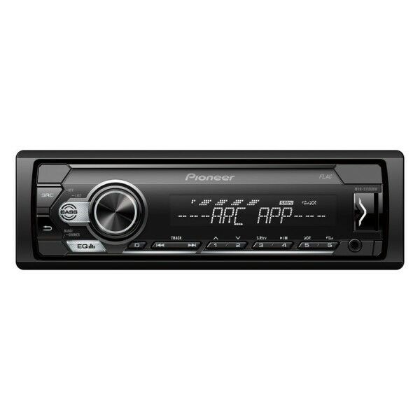 Автомагнитолы: Автопроигрыватель MP3/WMA Pioneer MVH-S110UBW 4x50 Вт, тюнер (FM, AM), MP3, WMA, разъем USB, сегментный дисплей, 1 DIN фотографии