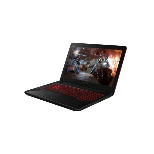 Ноутбуки: Ноутбук Asus ROG FX504GD Core i7 8750H/8Gb/1Tb/128GbSSD/1050 4G/DOS/15.6" FHD/black [90NR00J3-M17790] фотографии