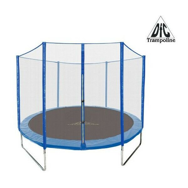 Батуты: Батут DFC Trampoline Fitness 5ft 152см, наружная сетка, цвет синий [5FT-TR-B] фотографии