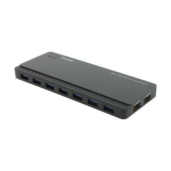 USB концентраторы (USB hub): Разветвитель TP-Link UH720 7-port USB3.0 + 2-port 2.4A Hub + Б.п. фотографии