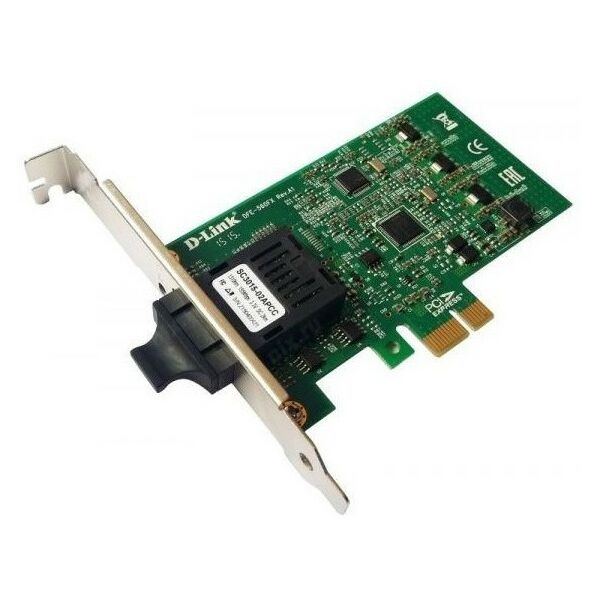 Сетевые карты: Сетевой адаптер D-link DFE-560FX/B1A 100Base-FX с SFP-разъемом для шины PCI Express (OEM) фотографии