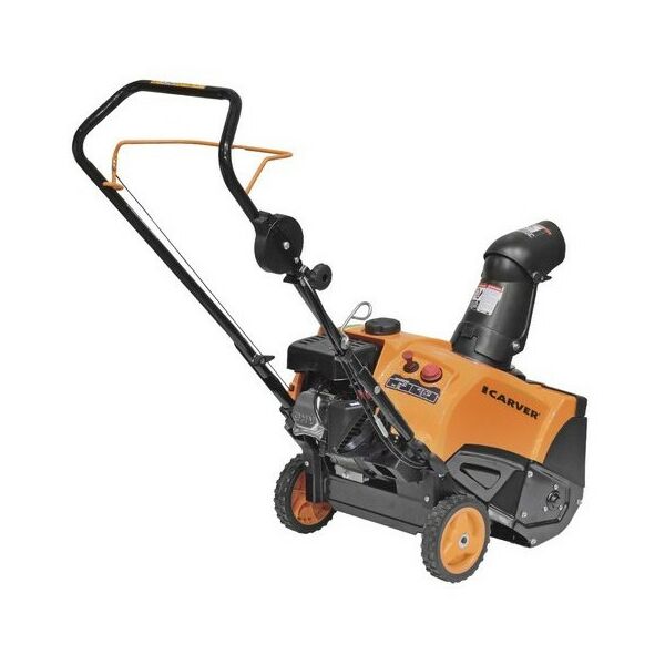 Снегоуборочные, подметальные машины: Снегоуборочник Carver STG-3045 2.2 кВт, 3 л.с., ширина/высота 45/27 см, шнек металл-резина фотографии