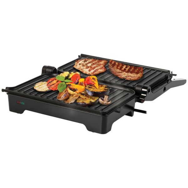 Фритюрницы, грили: Гриль электрический Endever Grillmaster 119 черный/металлик фотографии