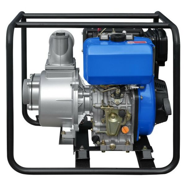 Мотопомпы: Мотопомпа дизельная TCC TSS-PGS100A 1167 л/мин, Н=2/8м, 100/100 мм, d.гр.ч=27мм, 60кг фотографии