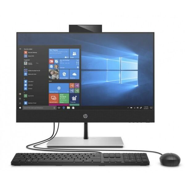 Моноблоки: Моноблок HP ProOne 440 G6 black Core i5 10500T/8Gb/256Gb SSD/DVD-RW/VGA int/kb+m/W10Pro/23.8" FHD [1C6X7EA] фотографии