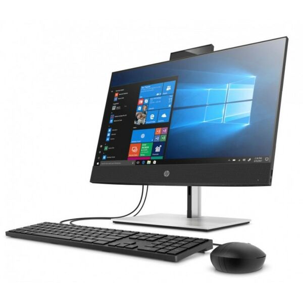 Моноблоки: Моноблок HP ProOne 440 G6 black Core i5 10500T/8Gb/256Gb SSD/DVD-RW/VGA int/kb+m/W10Pro/23.8" FHD [1C6X7EA] фотографии