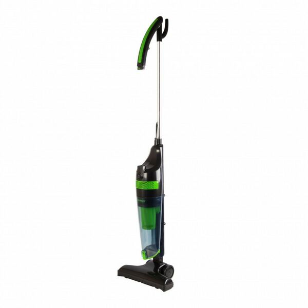 Пылесосы: Пылесос циклон вертикальный Endever SkyClean VC-292 650 Вт / 120 Вт, цвет черный/зеленый, HEPA-фильтр [90027] фотографии