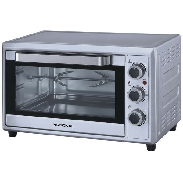 Электрические духовки: Электропечь National NK-MO365 silver фотографии