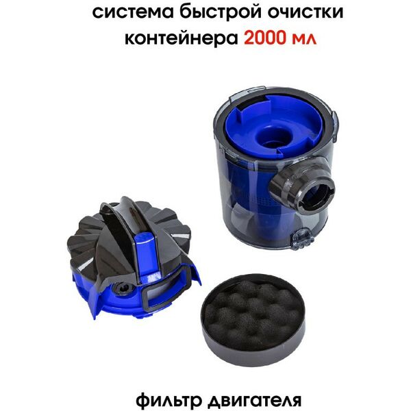 Пылесосы: Пылесос Supra VCS-1651 тип уборки: сухая, мощность всасывания: 300 Вт, потребляемая мощность: 1600 Вт фотографии
