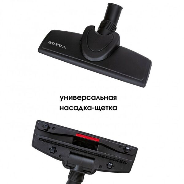Пылесосы: Пылесос Supra VCS-1651 тип уборки: сухая, мощность всасывания: 300 Вт, потребляемая мощность: 1600 Вт фотографии