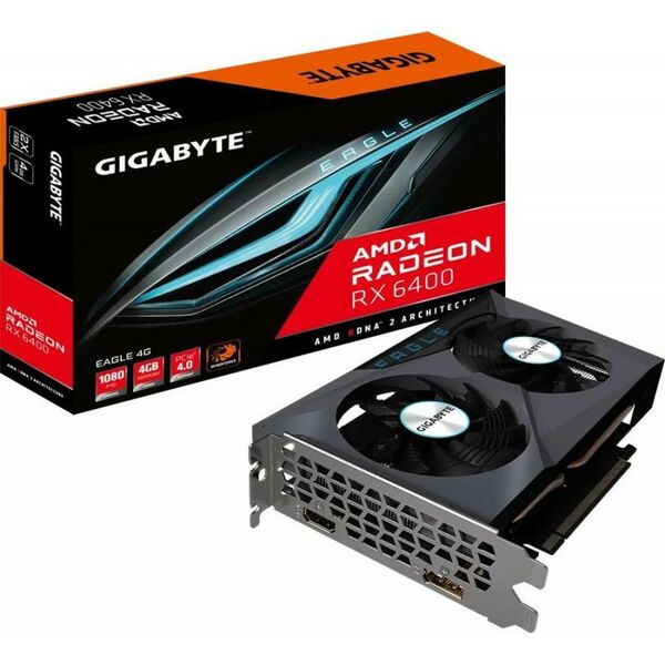 Видеокарты: Видеокарта Sapphire Pulse Radeon RX 6400 4Gb PCI-E 64bit GDDR6 DP HDMI RTL [11315-01-20G] фотографии