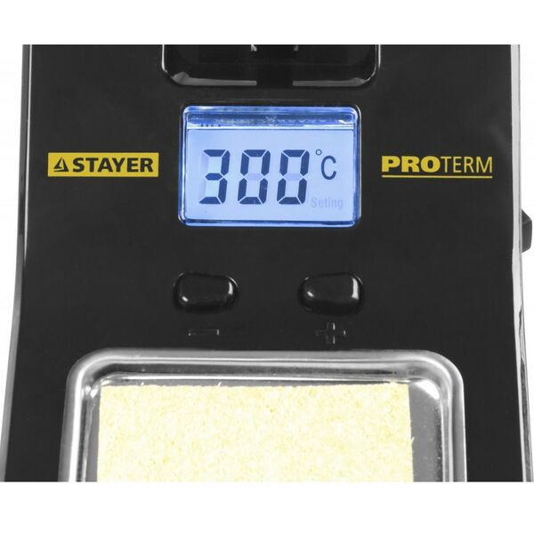 Паяльное оборудование: Цифровая паяльная станция STAYER SP-50 160-520°C, 48 Вт [55370] фотографии