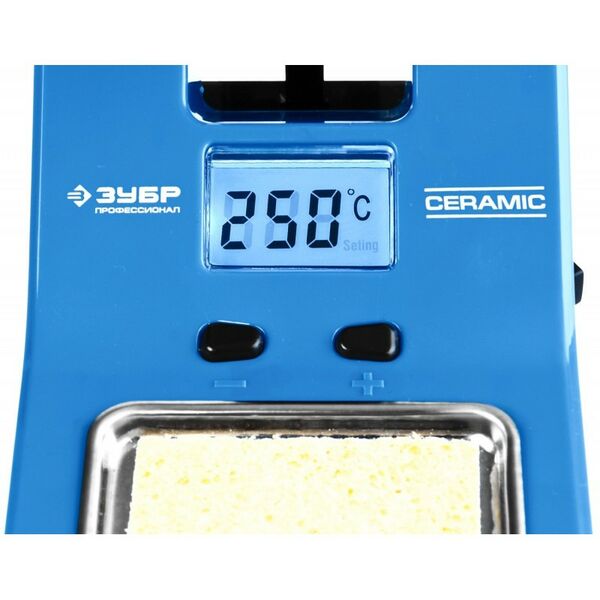 Паяльное оборудование: Цифровая паяльная станция Зубр 55334 160-550°C, 48 Вт. фотографии