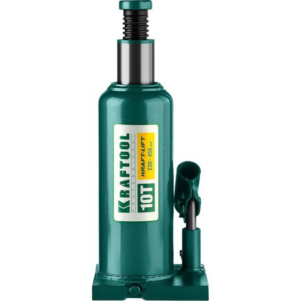 Домкраты: Домкрат бутылочный гидравлический KRAFTOOL KRAFT-LIFT 10т 230-460мм [43462-10_z01] фотографии