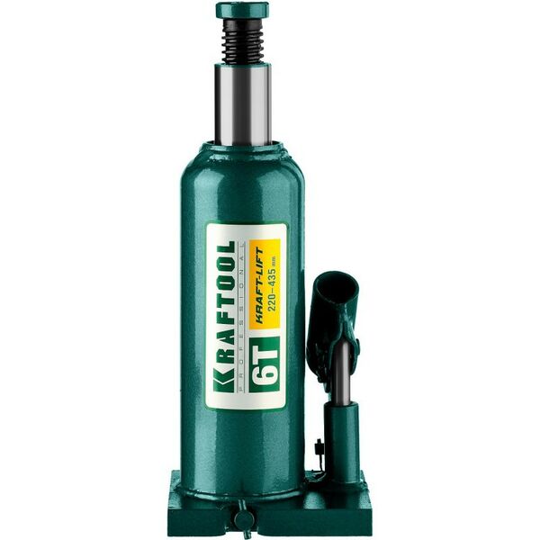 Домкраты: Домкрат бутылочный гидравлический KRAFTOOL KRAFT-LIFT 6т 219-427мм [43462-6] фотографии