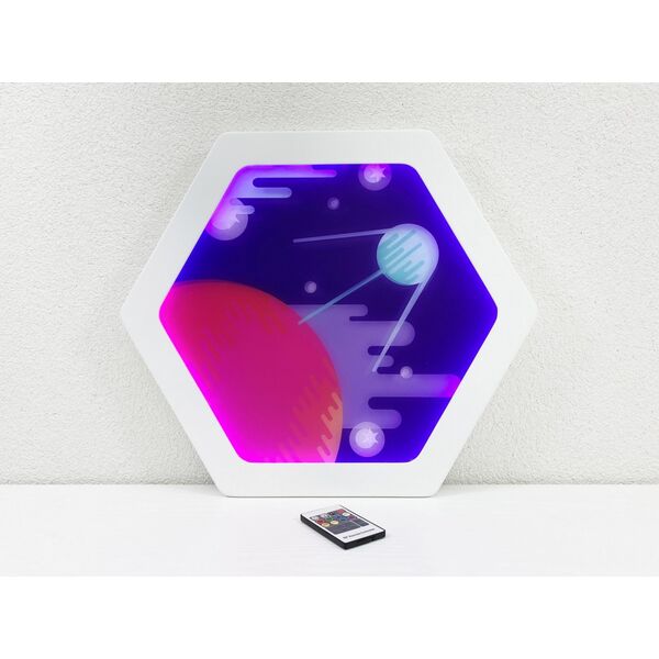 Купить Декоративная тактильная панель с подсветкой АЛМА «Спутник» [А181] в интернет-магазине Irkshop.ru