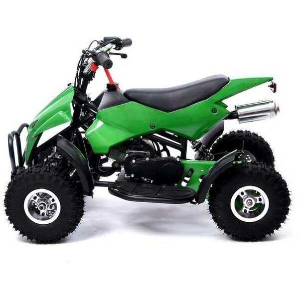Квадроциклы: Квадроцикл бензиновый  ATV R4.35 - 49cc цвет зелёный фотографии