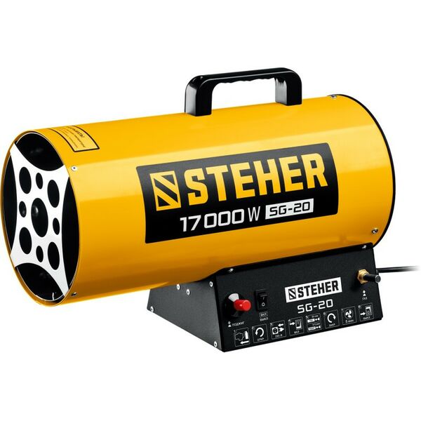 Купить Газовая тепловая пушка STEHER SG-20 17 кВт, изображение 6 в интернет-магазине Irkshop.ru