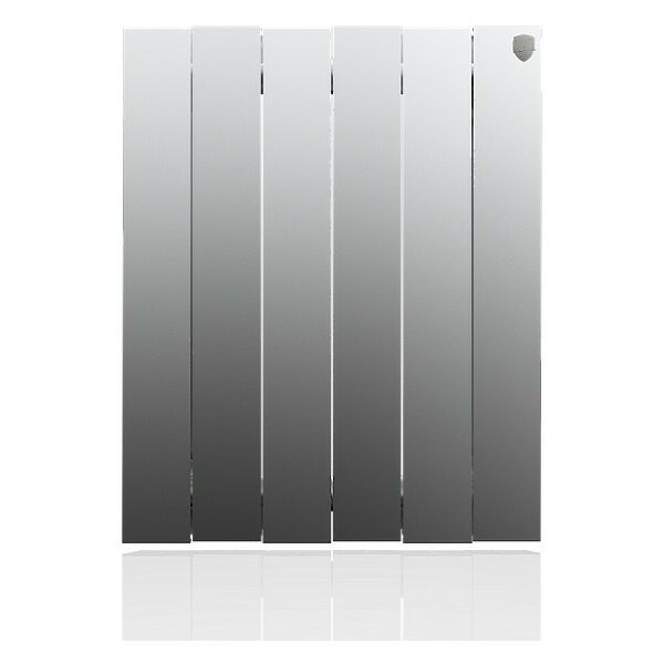 Радиаторы: Радиатор Royal Thermo PianoForte 500 new/Silver Satin 6 секций [RTPNSS50006] фотографии