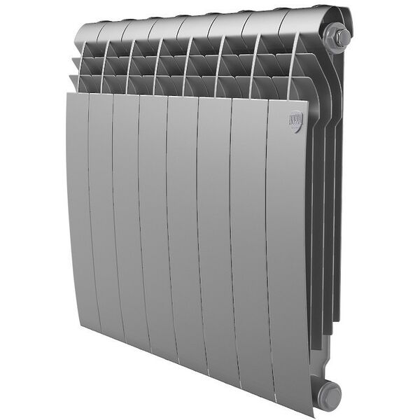 Радиаторы: Радиатор Royal Thermo BiLiner 500 /Silver Satin 8 секций [RTBSS50008] фотографии