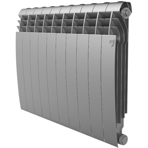 Радиаторы: Радиатор Royal Thermo BiLiner 500 /Silver Satin 10 секций [RTBSS50010] фотографии