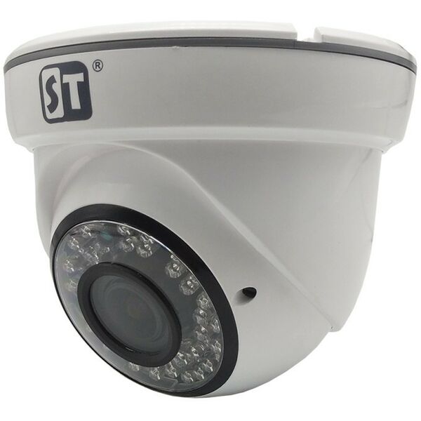 IP-камеры: Видеокамера ST ST-S2544 Light цветная IP, 2.1MP (1080p), с ИК подсветкой, для установки внутри помещений, купольная, 1/3" Progressive Scan CMOS, 2.8-12 mm (соответствует 100°-32° по горизонтали), ПЛАСТИК фотографии