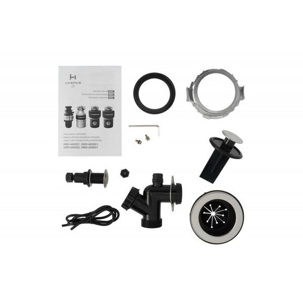 Прочая встраиваемая техника: Измельчитель пищевых отходов HARPER HWD-400D01 фотографии