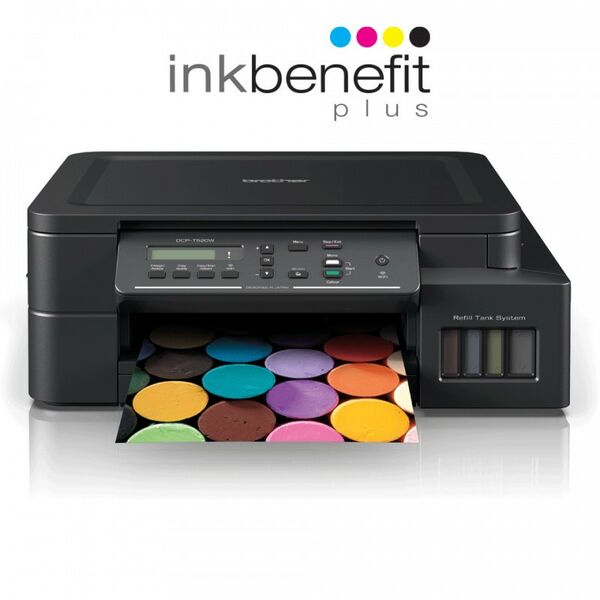 Многофункциональные устройства: Струйное МФУ Brother DCP-T520W InkBenefit Plus A4, 128Mb, 12 стр/мин, LCD, USB2.0, WiFi фотографии