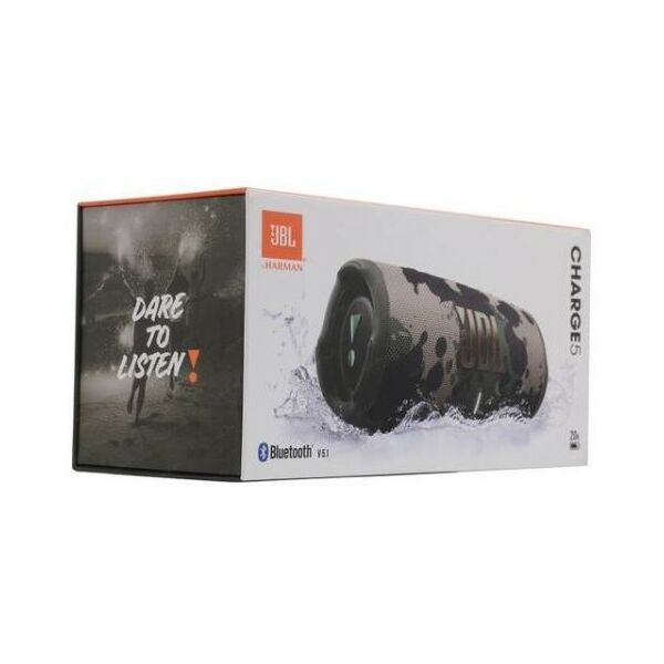 Колонки: Колонка JBL Charge 5 Camouflage Bluetooth, Li-Ion [JBLCHARGE5SQUAD] фотографии