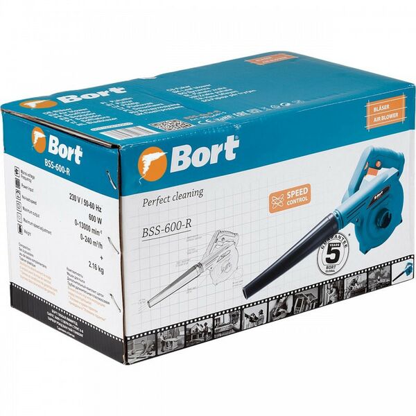 Воздуходувки: Пылесос электрический (воздуходувка) Bort BSS-600-R [98296815] фотографии