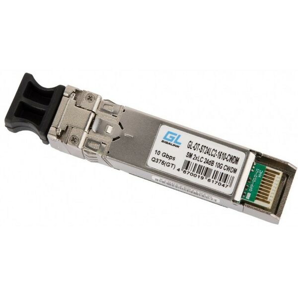 Купить Модуль Gigalink GL-OT-ST24LC2-1490-CWDM SFP+ CWDM, 10Гбит/c, два волокна, SM, 2xLC, 1490нм, 24dB в интернет-магазине Irkshop.ru