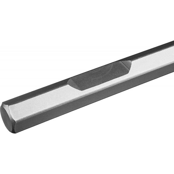 Буры, пики, коронки, сверла: Зубило плоское KRAFTOOL ALLIGATOR HEX 28 32х400 мм [29341-32-400] фотографии