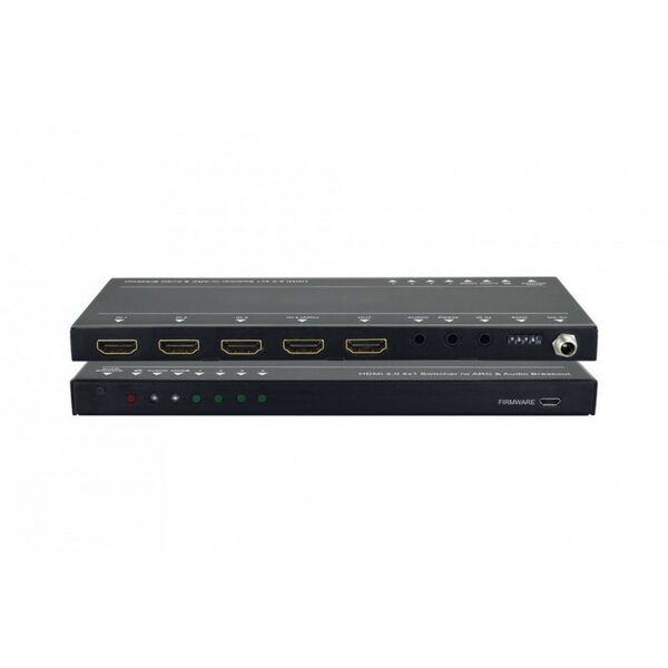 Переходники, разветвители: Коммутатор HDMI Digis SMI-41-2 HDMI 4x1, 4K 60Гц 4:4:4, HDMI 2.0 18Гб/с фотографии