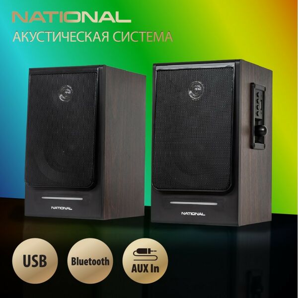 Купить Активная акустика National NAS-0240, изображение 6 в интернет-магазине Irkshop.ru