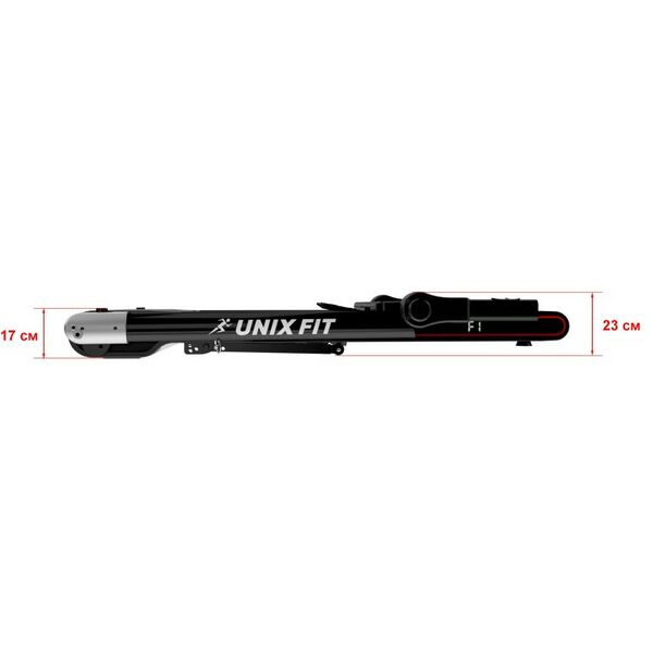 Беговые дорожки: Беговая дорожка UNIXFIT Hi-tech F1 Dark Storm фотографии