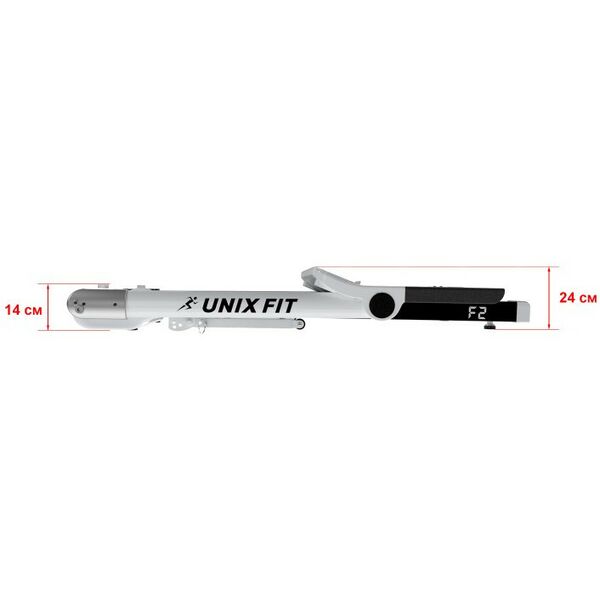 Беговые дорожки: Беговая дорожка UNIXFIT Hi-tech F2 Arctic Ice фотографии
