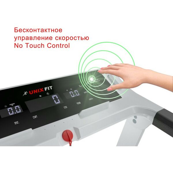 Беговые дорожки: Беговая дорожка UNIXFIT Hi-tech F2 PLUS Arctic Ice фотографии