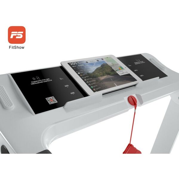 Беговые дорожки: Беговая дорожка UNIXFIT Hi-tech F2 PLUS Arctic Ice фотографии