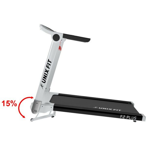 Беговые дорожки: Беговая дорожка UNIXFIT Hi-tech F2 PLUS Arctic Ice фотографии