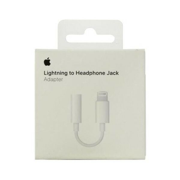 Аксесcуары Apple: Оригинальный адаптер Apple Lightning to 3.5 mm Headphone Jack Adapter [MMX62ZM/A] фотографии