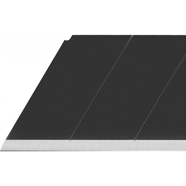 Столярно-слесарный инструмент: Лезвие OLFA EXCEL BLACK OL-LBB-50B сегментированное, 8 сегментов, 18х100х0.5мм, 50шт фотографии