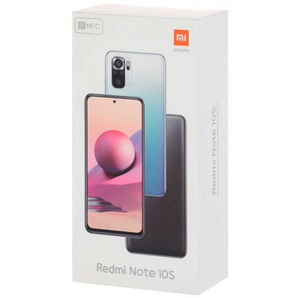 Смартфоны: Смартфон Xiaomi Redmi Note 10S 6/128Gb Onyx Gray 2GHz, 6Gb, 6.43" 2400x1080 AMOLED, 4G+WiFi+BT, 128Gb, 64+8+2+2Mpx фотографии
