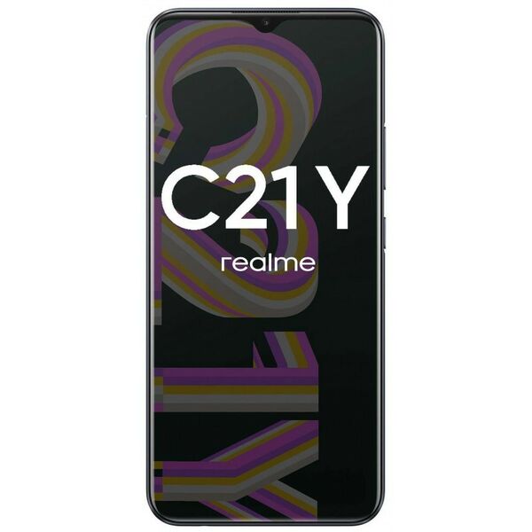 Смартфоны: Смартфон Realme C21-Y RMX3263 4/64 Black 2GHz, 4GB, 6.5"1600x720, 4G+WiFi+BT, 64Gb+microSD, 13+2+2Mpx фотографии
