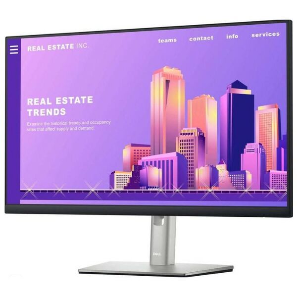 Мониторы: ЖК-монитор Dell P2422H 23.8" LCD, 1920x1080, D-Sub, HDMI, DP, USB3.2 Hub, с поворотом экрана [505175] фотографии