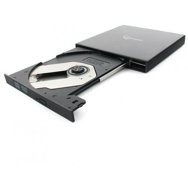 Приводы DVD-RW: Привод DVD-RW Gembird DVD-USB-02 DVD RAM & DVD±R/RW & CDRW USB2.0 EXT RTL фотографии