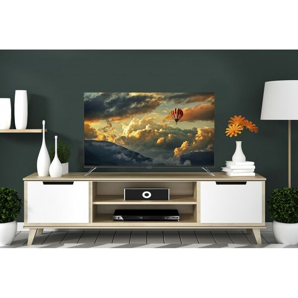 ЖК-телевизоры: ЖК-телевизор HARPER 50Q850TS 50" QLED, 3840x2160, HDMI, LAN, WiFi, BT, USB, DVB-T2, SmartTV фотографии