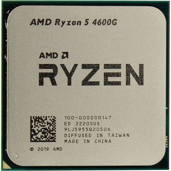 Процессоры: Процессор AMD Ryzen 5 4600G BOX 3.7 GHz/ Socket AM4 [100-100000147] фотографии