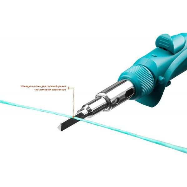 Паяльное оборудование: Газовый паяльник KRAFTOOL SolderPro 120K набор 10-в-1, 30-120 Вт, горелка, фен, пьезоподжиг, 1300°С [55503-H10] фотографии