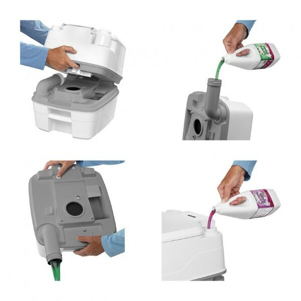 Биотуалеты: Биотуалет Thetford Porta Potti 365 (белый) фотографии